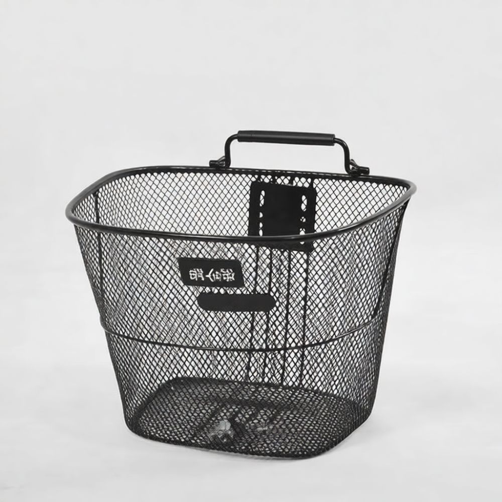 Cycling Gear Storage Rack - Universal Bicycle Front Basket Thickened Metal
