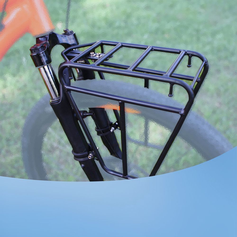 Cycling Gear Holder - MTB Front Fork Rack Steel Cargo