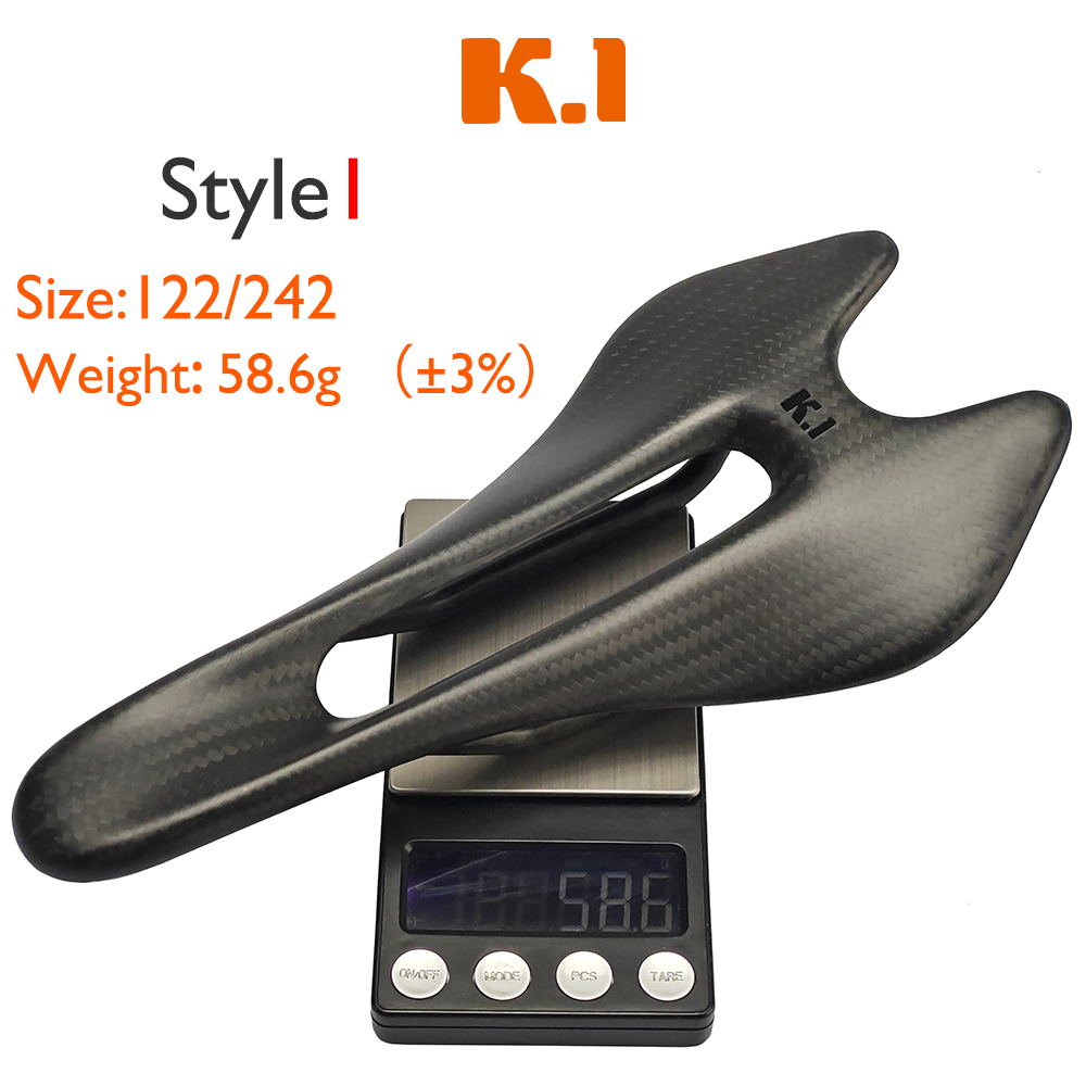 Carbon Fiber Saddle - Competition-level Carbon Fiber Ultra-light Bicycle Seat,