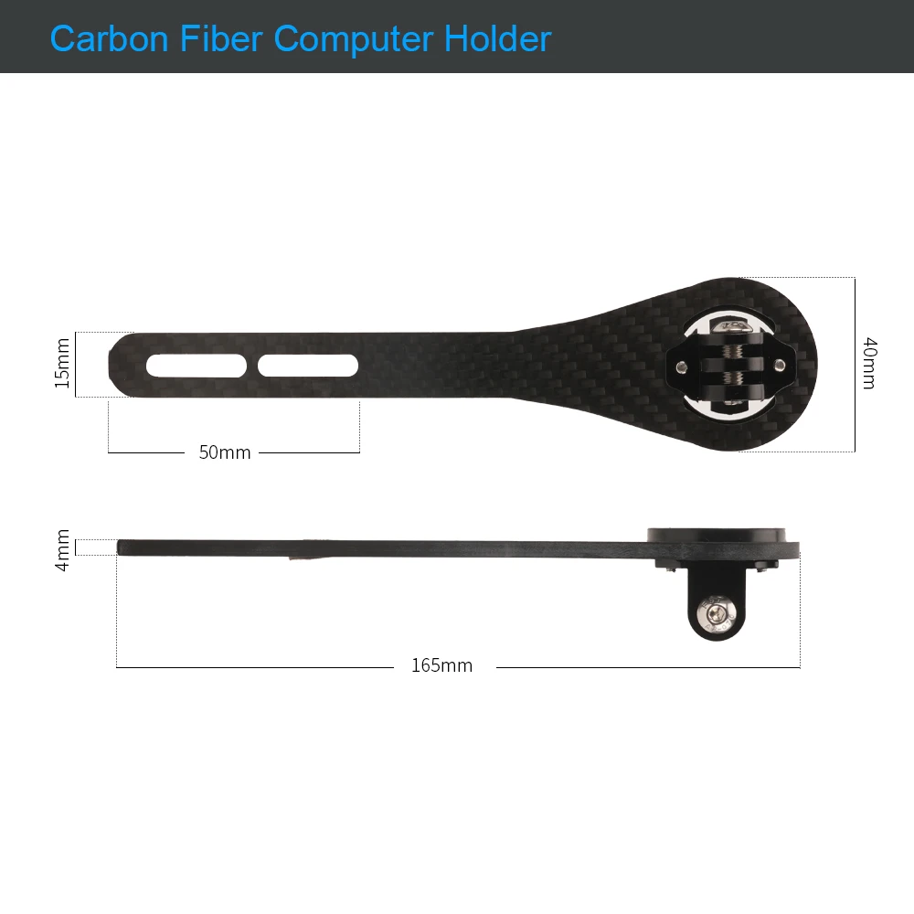 RIRO Carbon Fiber Bike Compute - Cycling Gear Mount 评论和价格