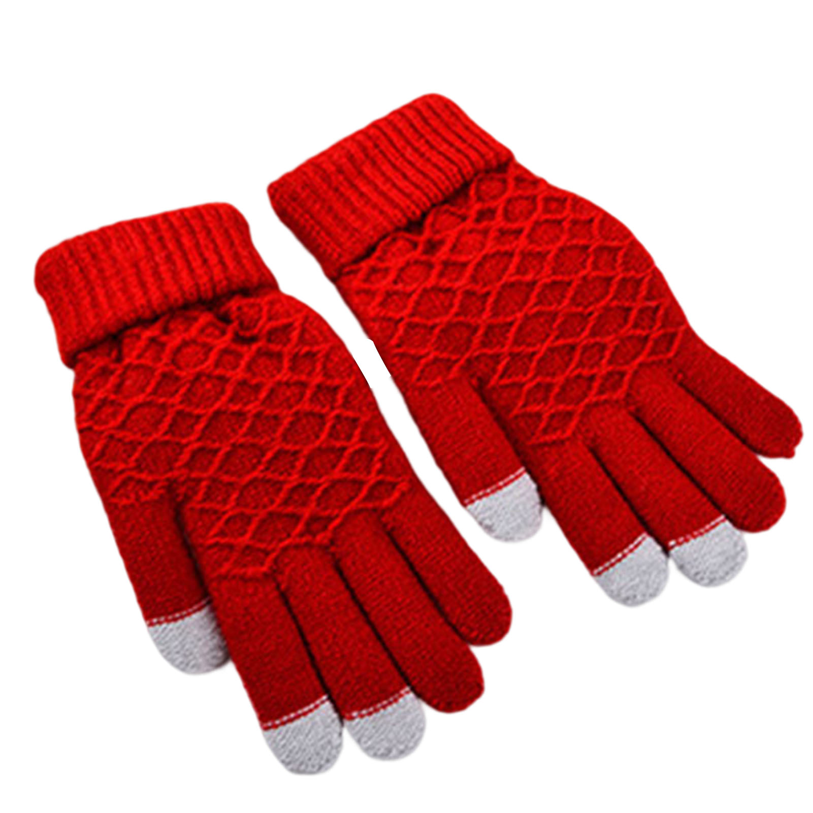 Touchscreen Gloves Warm Solid  - Cycling Hand Gear 评论和价格