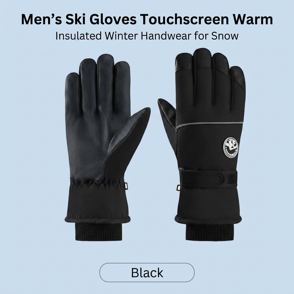 1 Pair Snowboarding Gloves The - Cycling Gear For Cold Weather 评论和价格