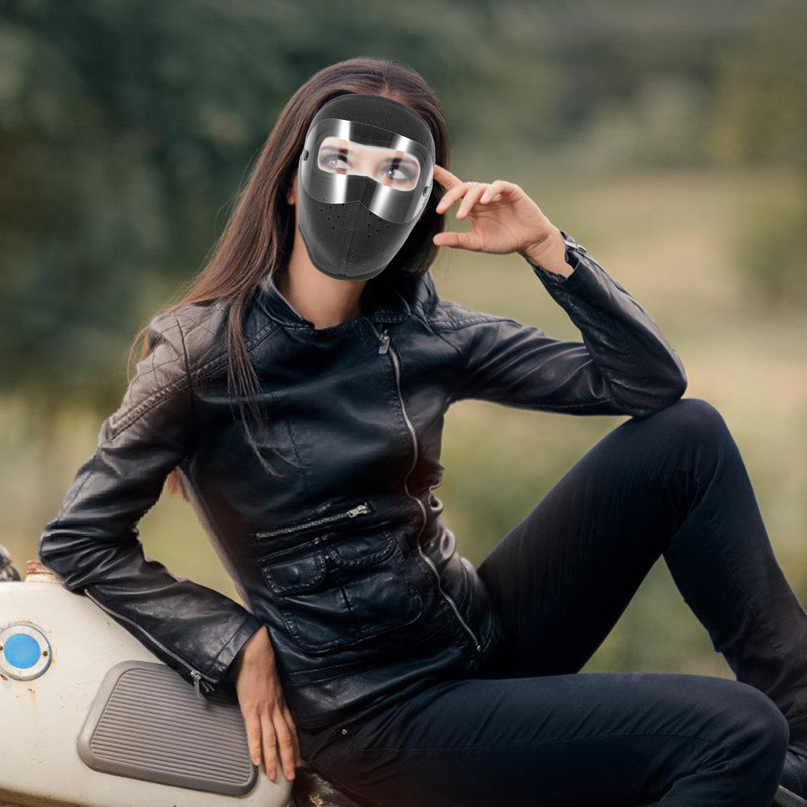 Weather Full Face Cover Mask F - Cycling Gear For Cold Weather 评论和价格