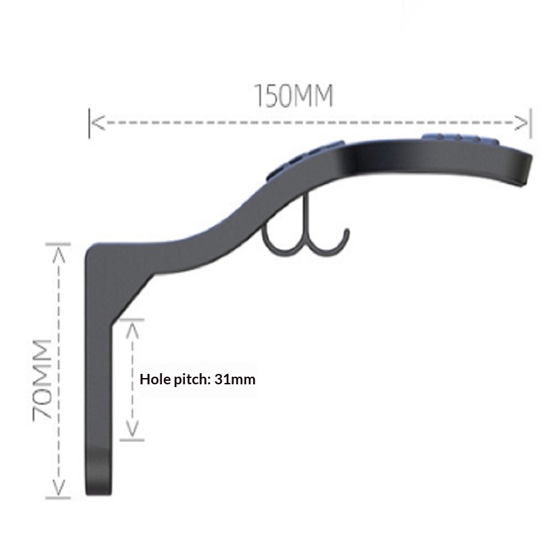 2/3PCS Motorcycle Helmet Holde - Cycling Gear Holder 评论和价格