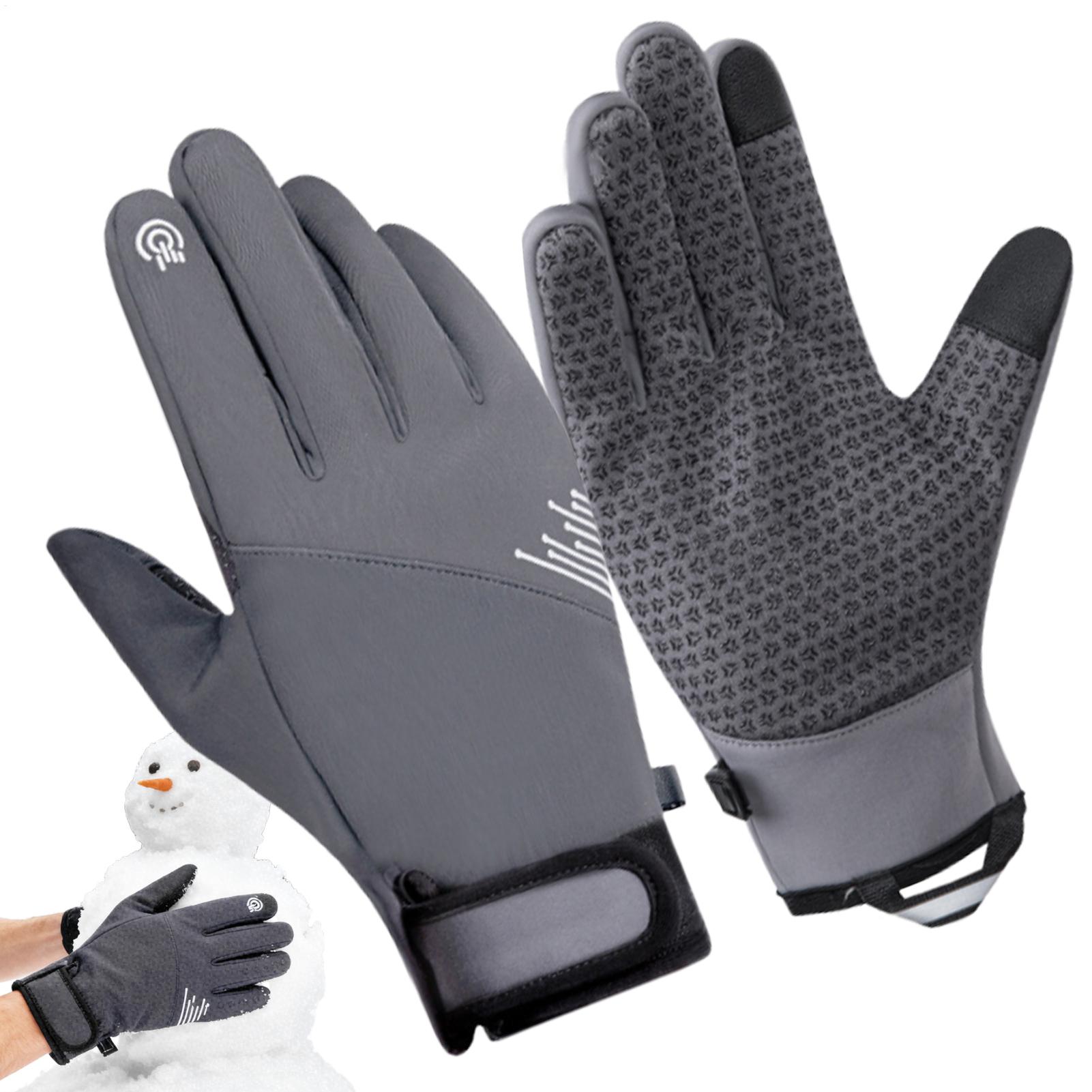 Winter Gloves Windproof Touchs - Cycling Gear For Cold Weather 评论和价格