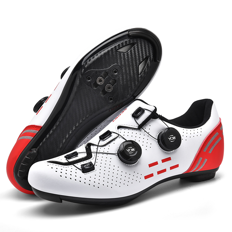 Speed Cycling Sneakers Road Bi - Road Bike Cleats 评论和价格