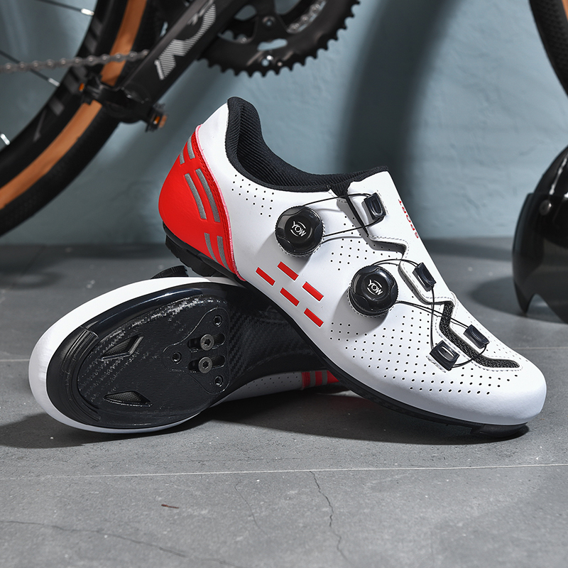 Speed Cycling Sneakers Road Bi - Road Bike Cleats 评论和价格