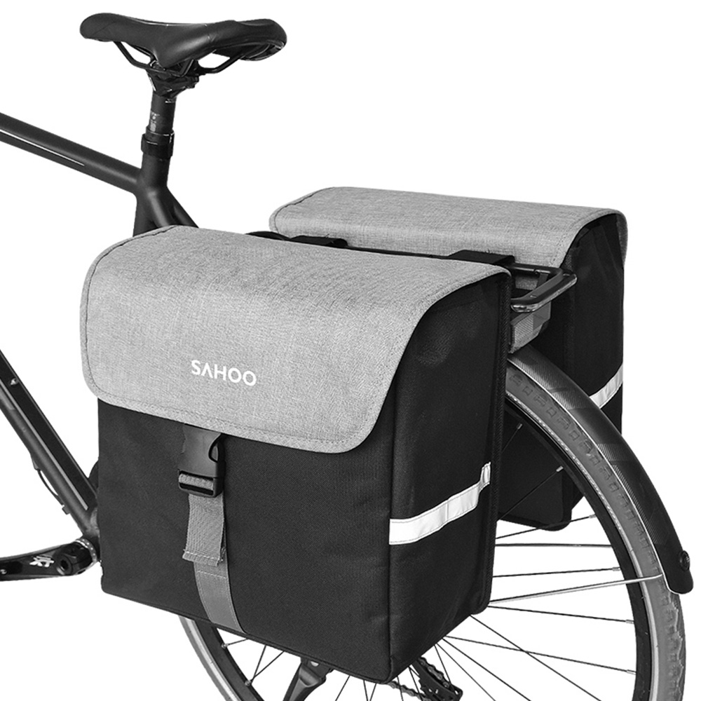 SAHOO Bicycle Side Bag Bike Re - Cycling Gear Storage Rack 评论和价格