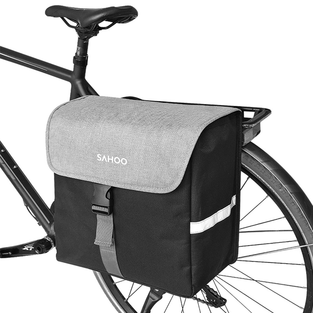 SAHOO Bicycle Side Bag Bike Re - Cycling Gear Storage Rack 评论和价格