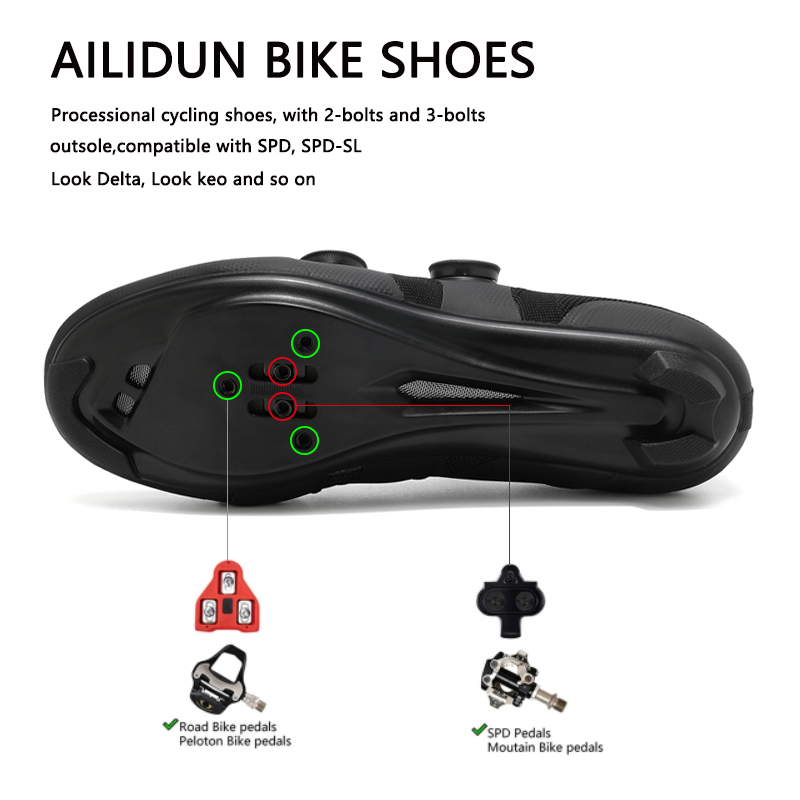 Speed Cycling Sneakers Road Bi - Road Bike Cleats 评论和价格