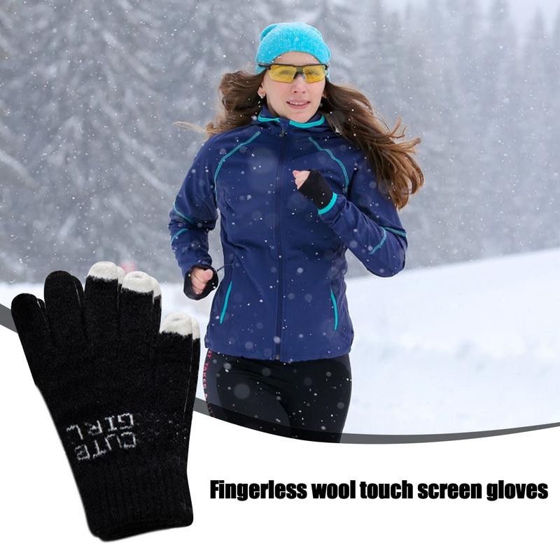 Warm Gloves For Women Elastic  - Cycling Gear For Cold Weather 评论和价格