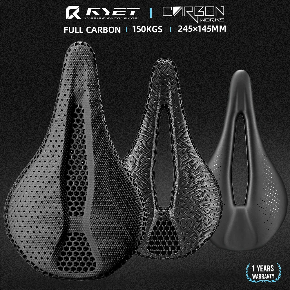 2026 RYET 3D Printed/VCM Bike  - Carbon Fiber Saddle 评论和价格