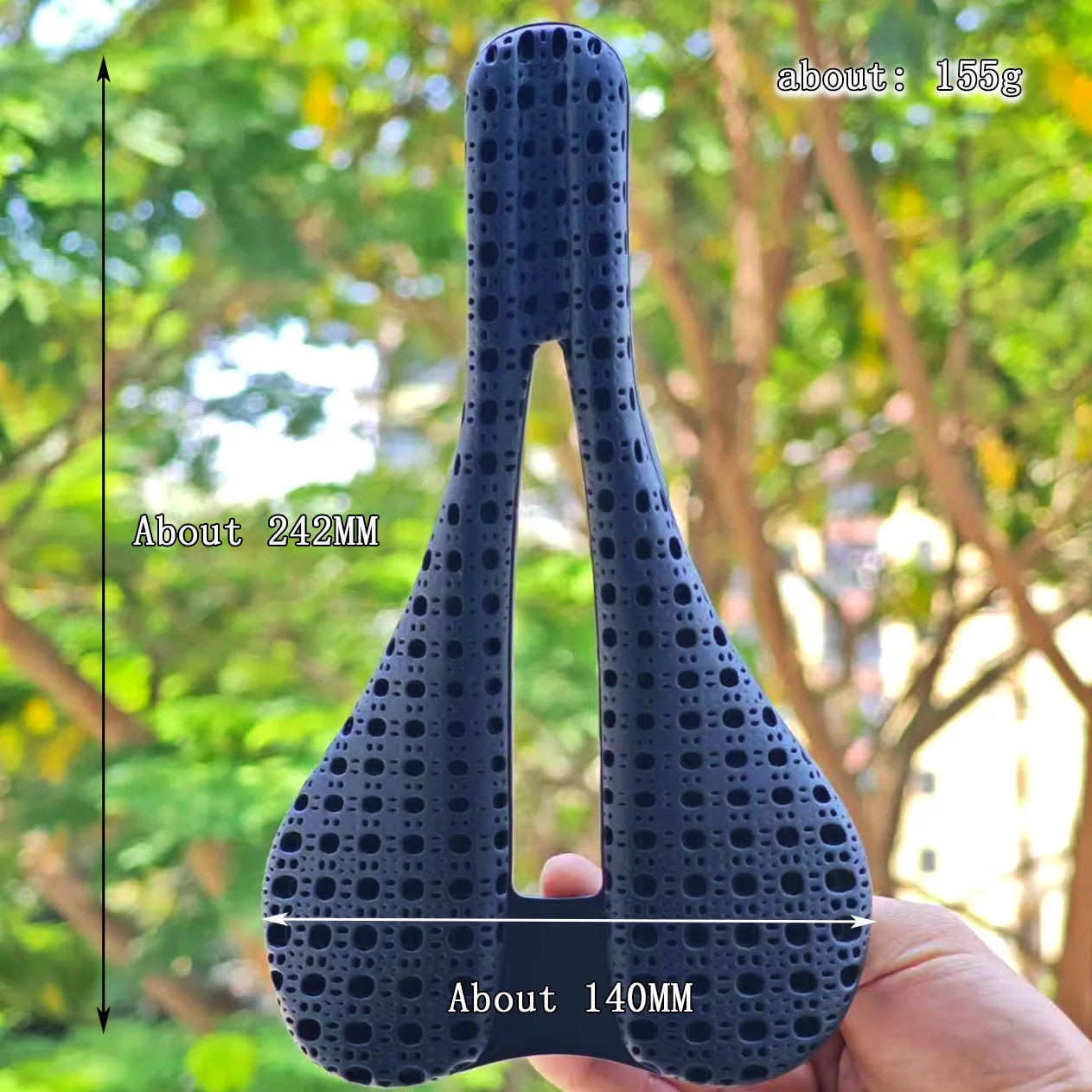 GOLDIX 3D Printing Carbon Sadd - Carbon Fiber Saddle 评论和价格