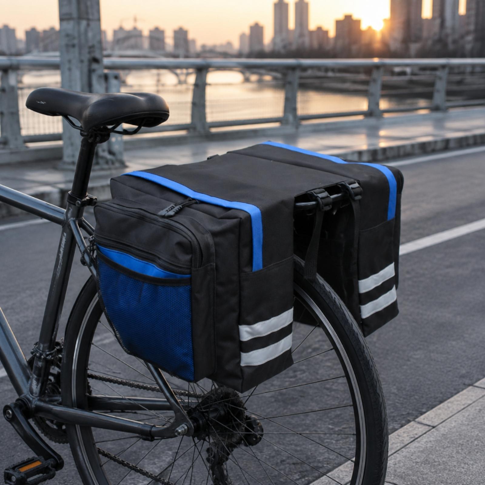 Rear Bike Pannier Bag Large Ca - Cycling Gear Storage Rack 评论和价格