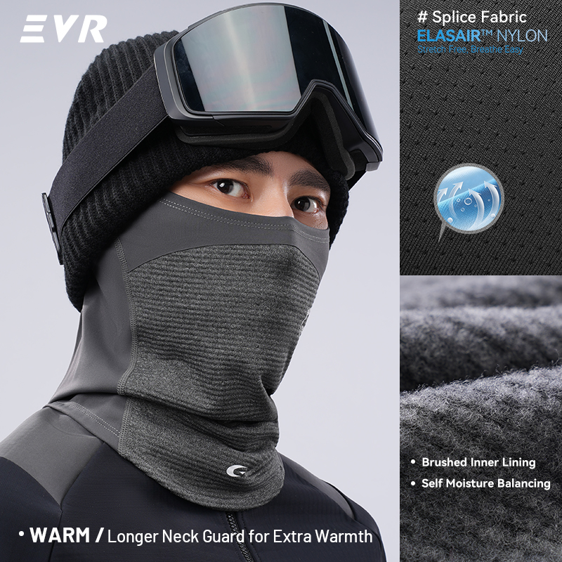 EVR Winter Wool Face Mask Neck - Cycling Gear Ladies 评论和价格